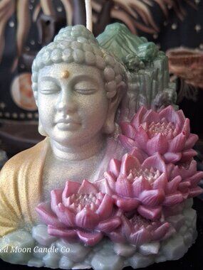 Buddha's Light Pillar candle